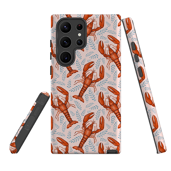 Samsung Tough Case - Lobster By Catherine Rowe