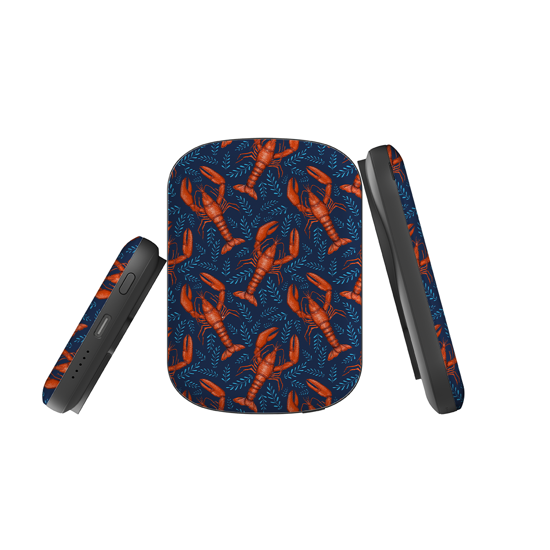 MagSafe Power Bank - Lobster II By Catherine Rowe