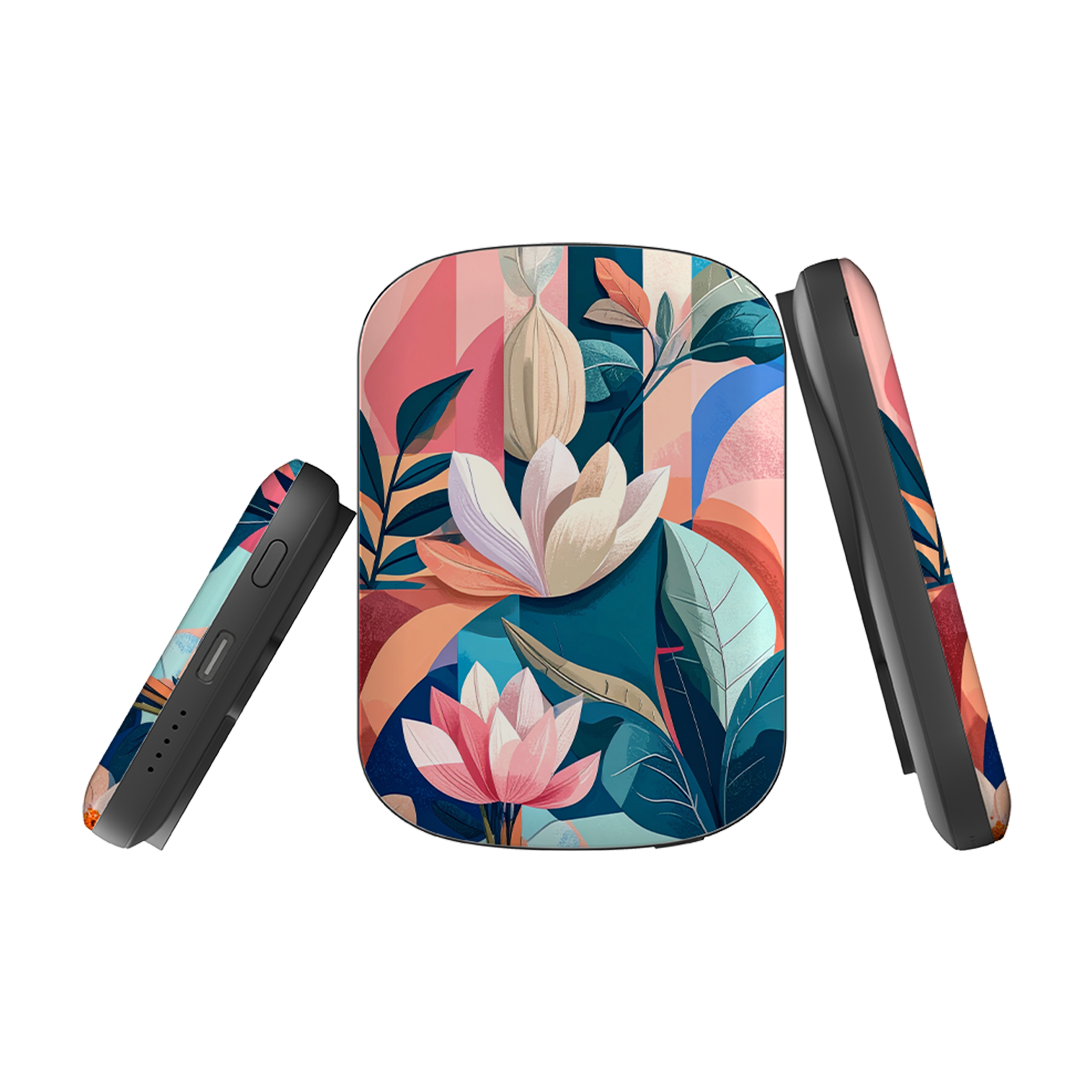 MagSafe Power Bank - Long Floral