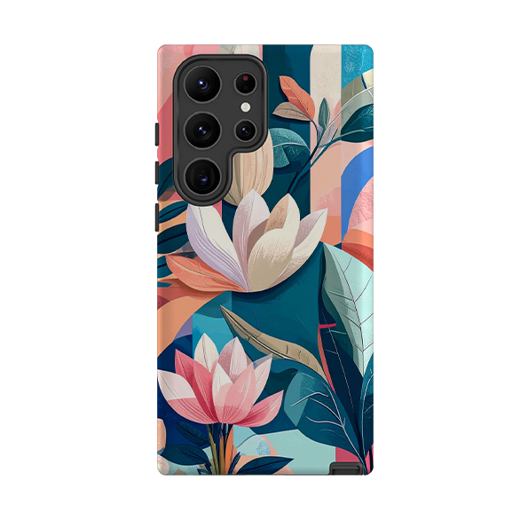 Samsung Tough Case - Long Floral