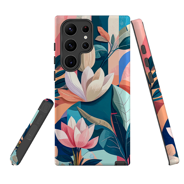 Samsung Tough Case - Long Floral