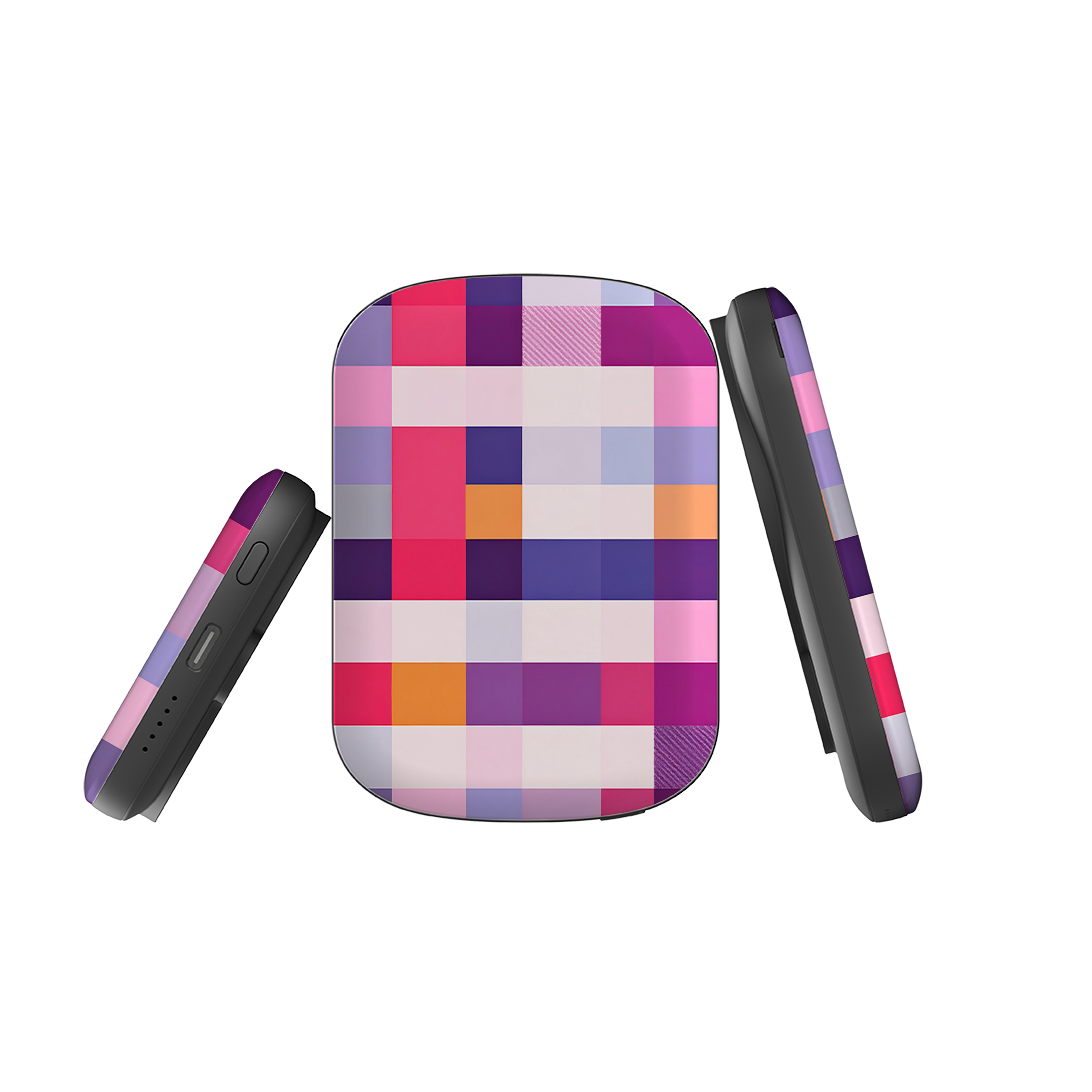 MagSafe Power Bank - Las Vegas Gingham