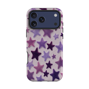 iPhone Tough Case - Lavender Purple Star