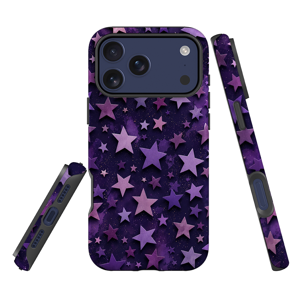 iPhone Tough Case - Lavender Star
