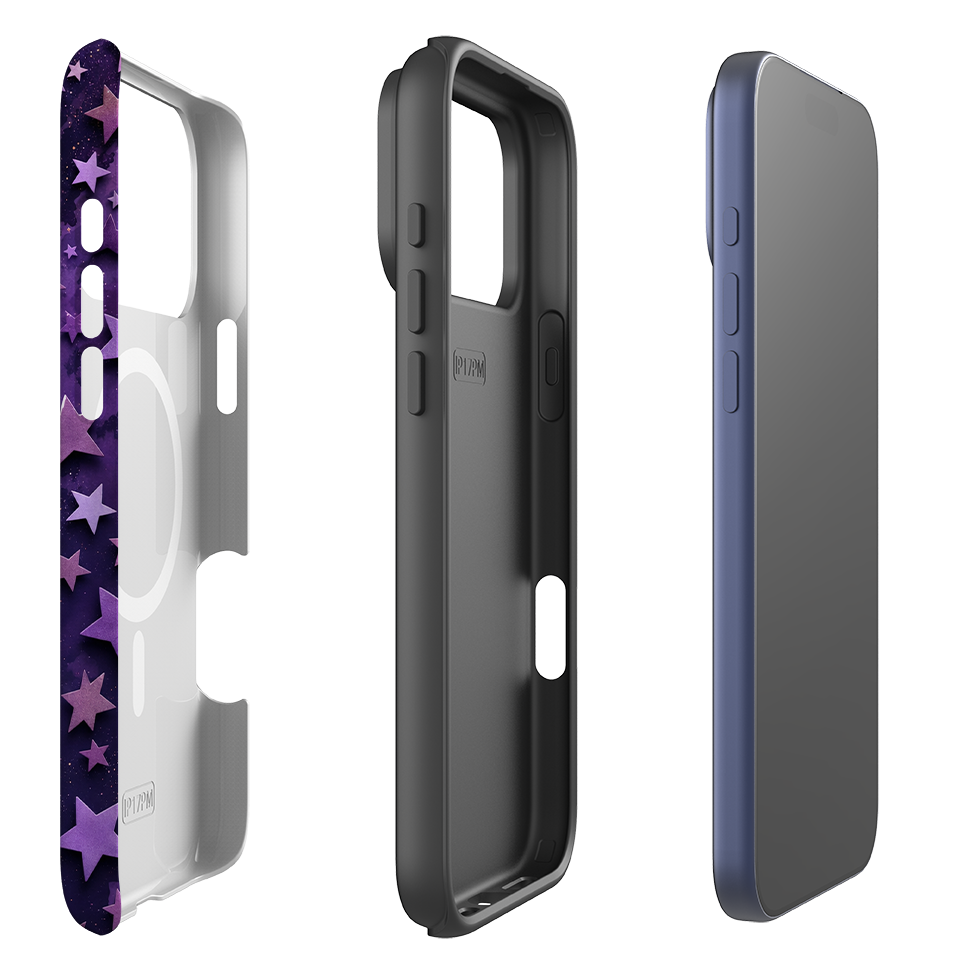 iPhone MagSafe Tough Case - Lavender Star