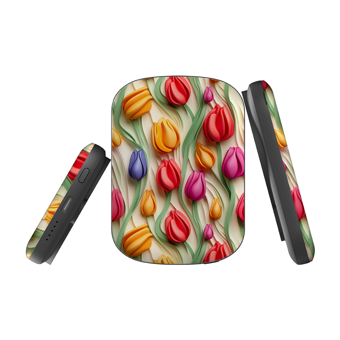 MagSafe Power Bank - Leiden Tulips
