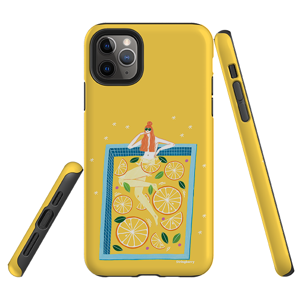 iPhone Tough Case - Lemonade By Madalina Andronic