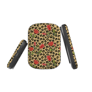 MagSafe Power Bank - Leopard Print Rose Pattern By Catherine Rowe