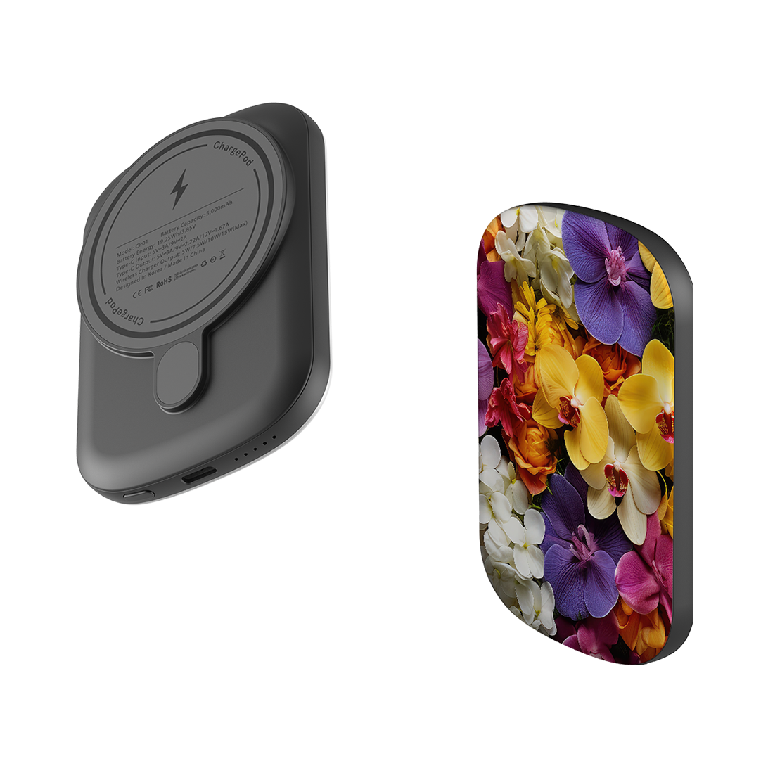 MagSafe Power Bank - Lewes Floral III
