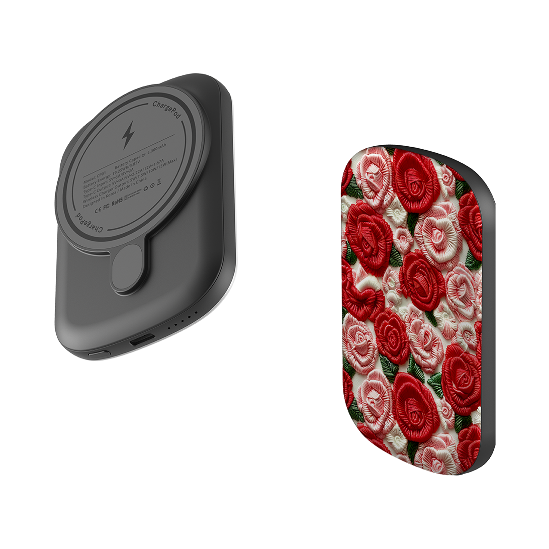 MagSafe Power Bank - Light Roses III