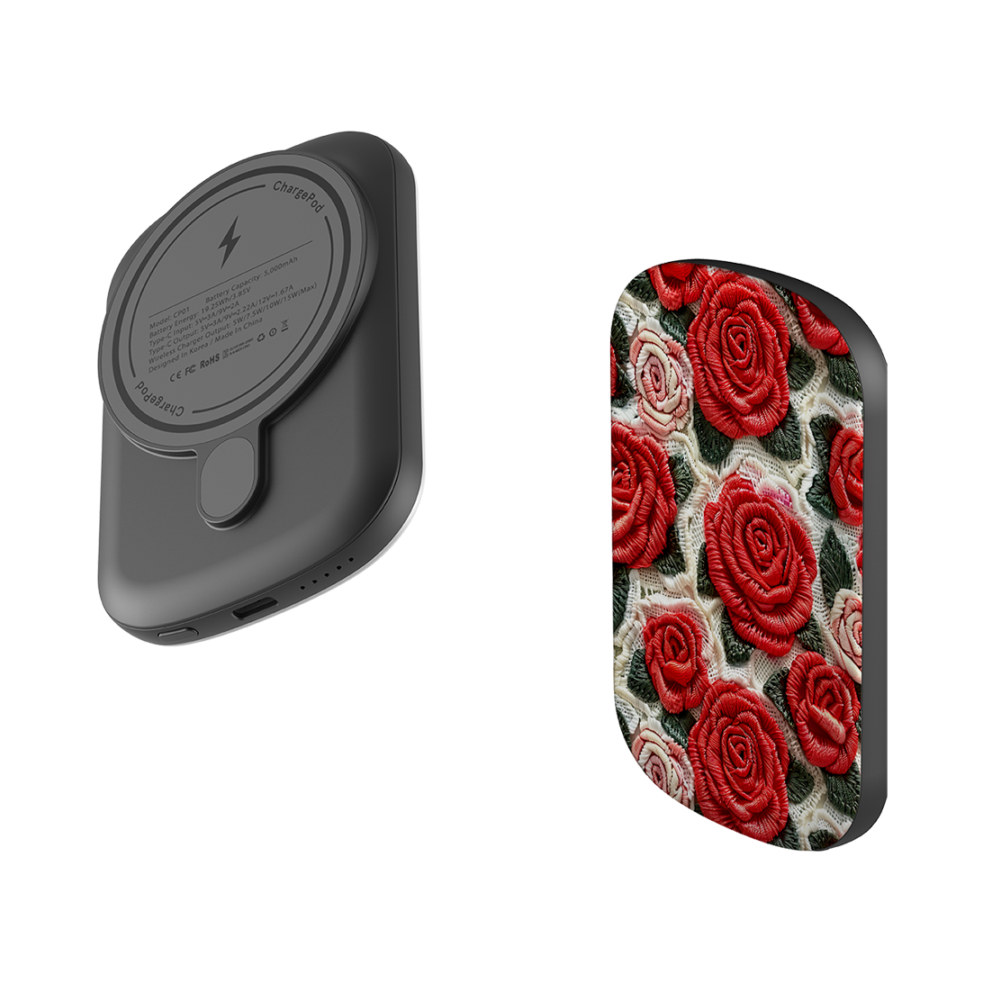 MagSafe Power Bank - Light Roses II