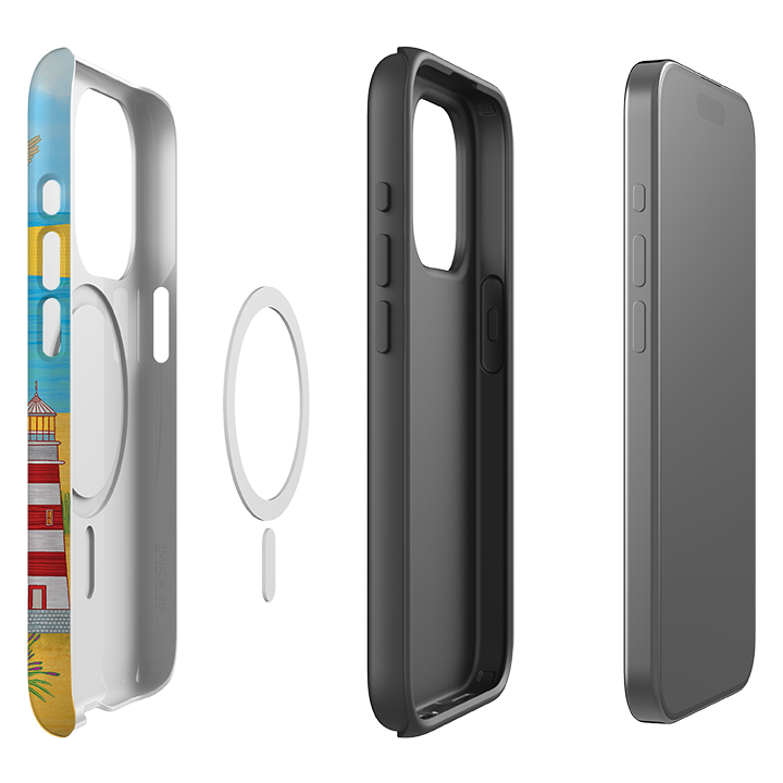 iPhone MagSafe Tough Case - Light House By Natalie Pedetti Prack