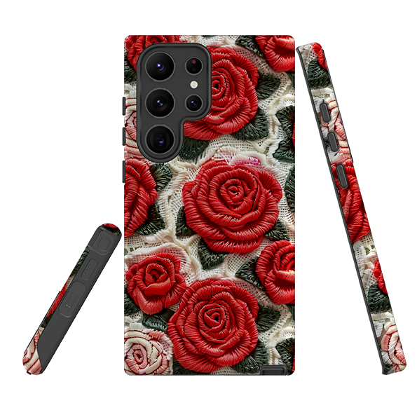 Samsung Tough Case - Light Roses II