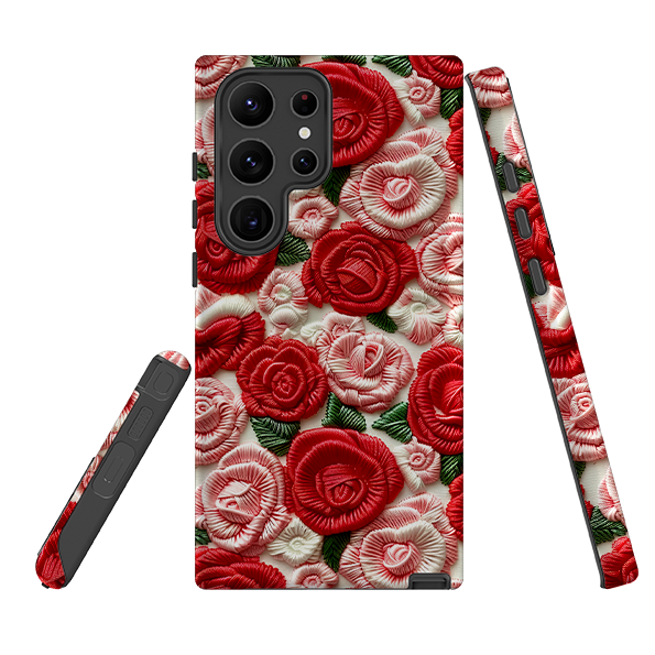Samsung Tough Case - Light Roses III