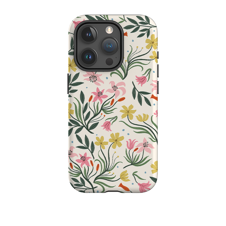 iPhone Tough Case - Lilies By Meghann Rader