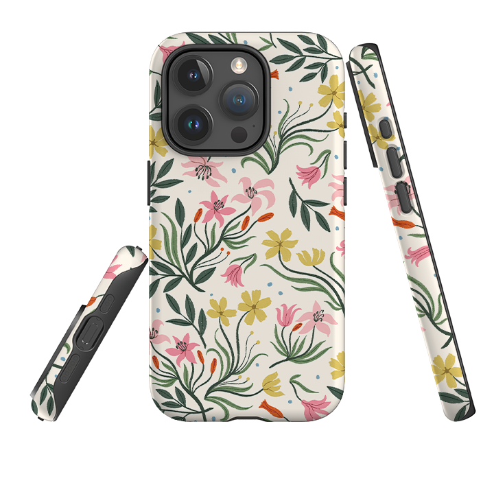 iPhone Tough Case - Lilies By Meghann Rader