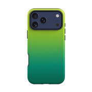 iPhone Tough Case - Lime Green Ombre