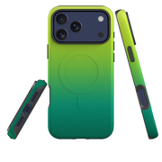 iPhone MagSafe Tough Case - Lime Green Ombre