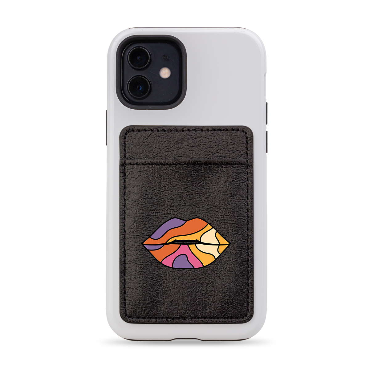 Lips MagSafe Wallet- Black