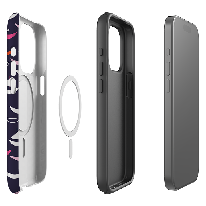 iPhone MagSafe Tough Case -  Little Boats By Ali Brookes