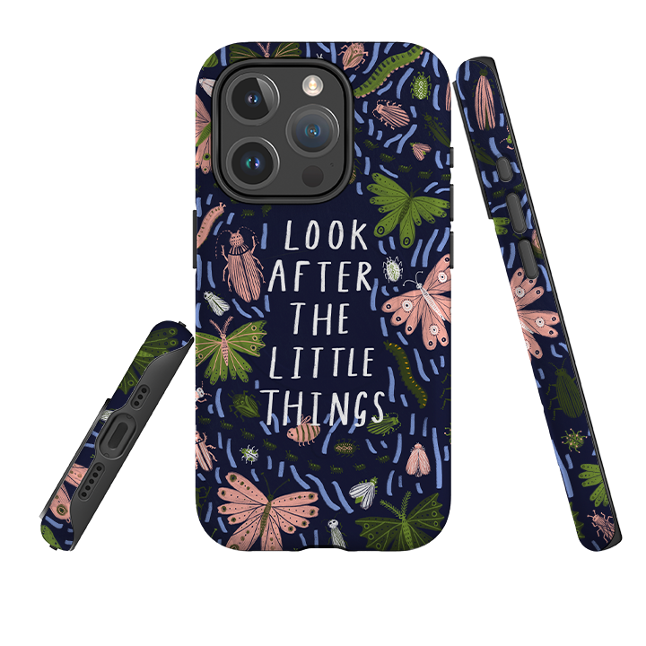 iPhone MagSafe Tough Case - Little Things Blue By Lee Foster Wilson