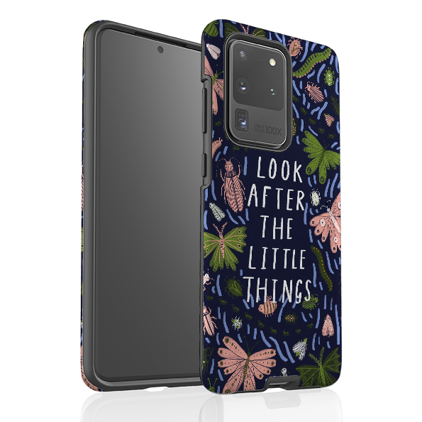 Samsung Tough Case - Little Things Blue By Lee Foster Wilson
