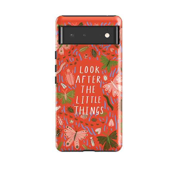 Google Tough Case -  Little Things Orange By Lee Foster Wilson