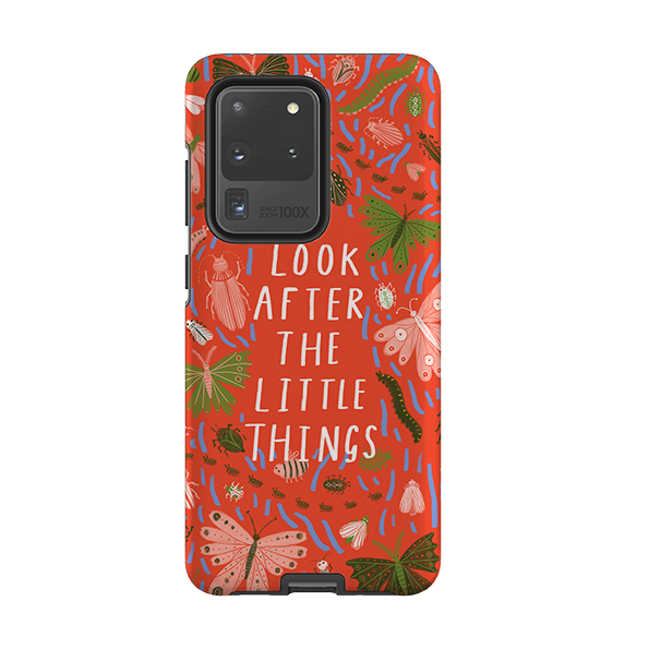 Samsung Tough Case - Little Things Orange By Lee Foster Wilson