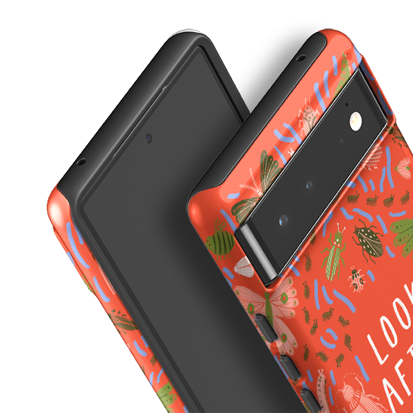 Google Tough Case -  Little Things Orange By Lee Foster Wilson