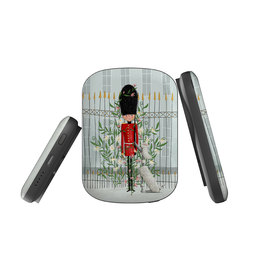 MagSafe Power Bank - London in Bloom By Maja Lindberg