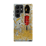 Samsung Tough Case - London In Leaves By Maja Lindberg