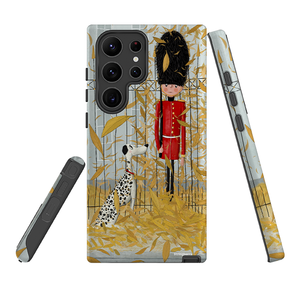 Samsung Tough Case - London In Leaves By Maja Lindberg
