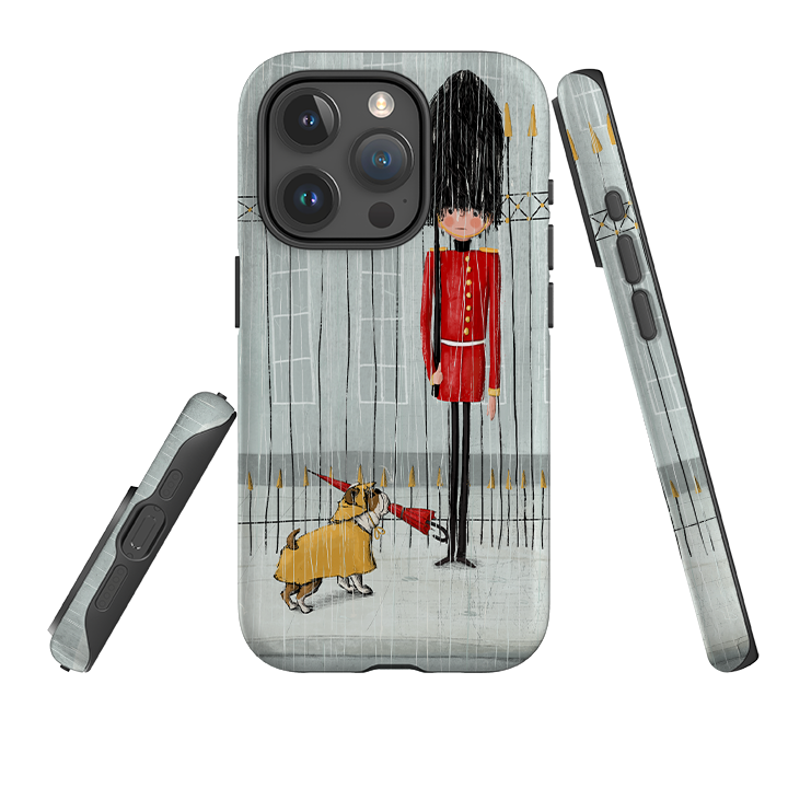iPhone Tough Case - London In Rain By Maja Lindberg