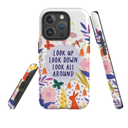 iPhone MagSafe Tough Case - Look Up Look Down By Lee Foster Wilson