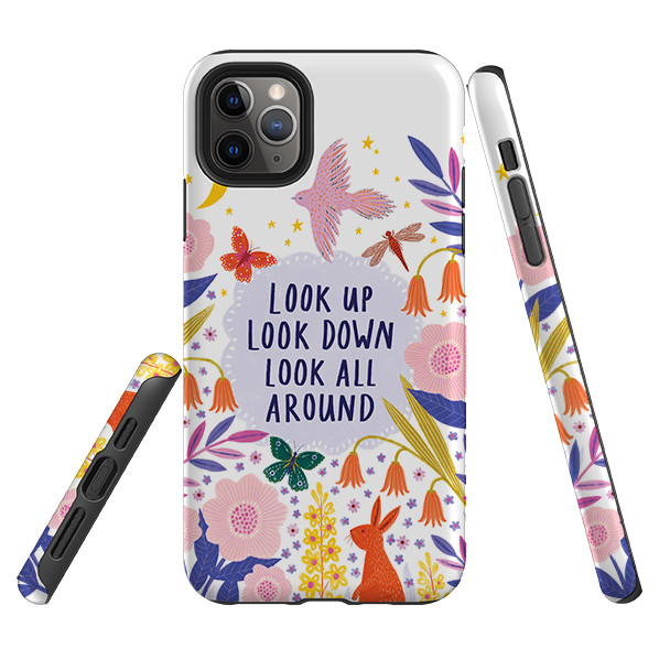 iPhone Tough Case - Look Up Look Down By Lee Foster Wilson
