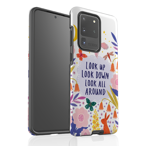 Samsung Tough Case - Look Up Look Down By Lee Foster Wilson