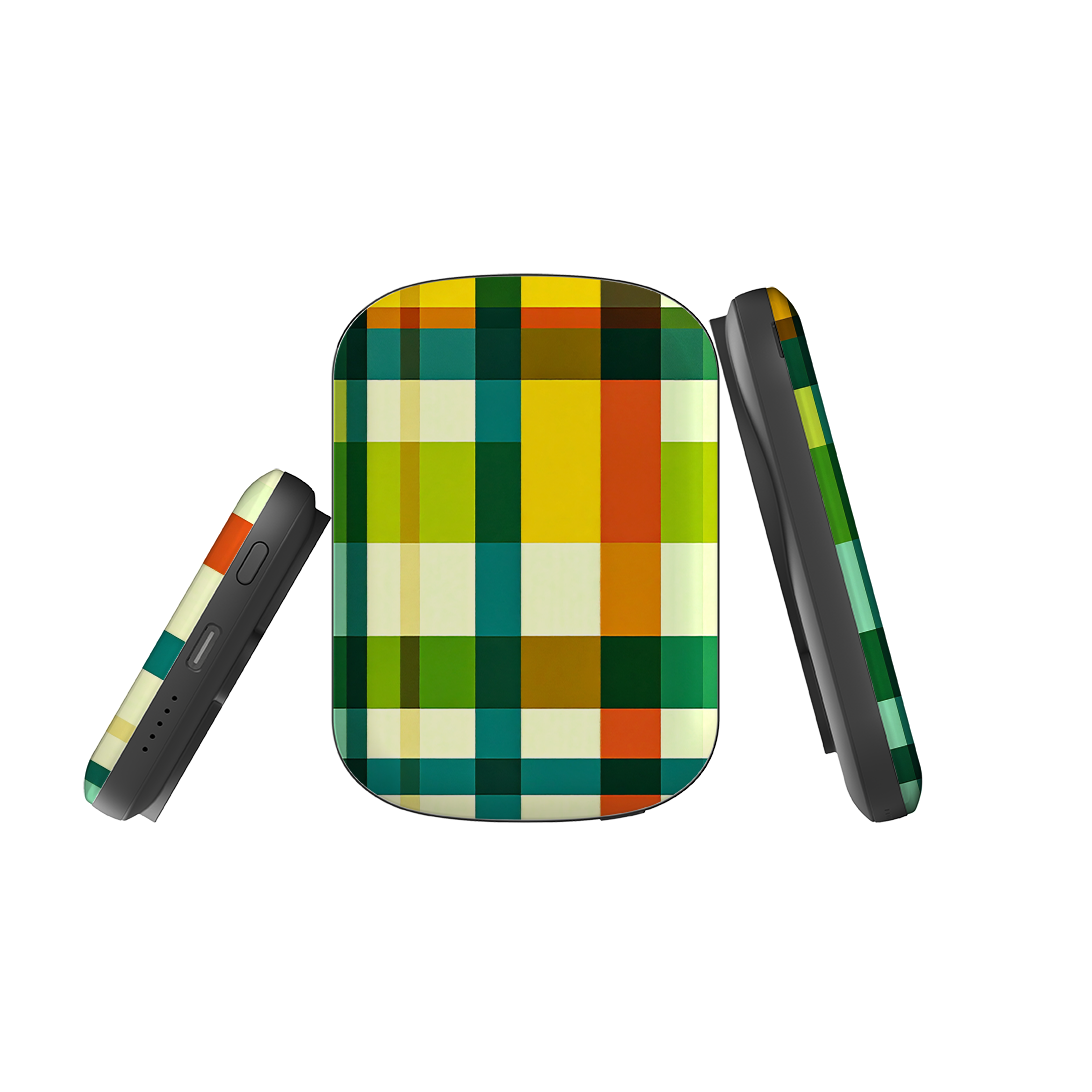 MagSafe Power Bank - Los Angeles Gingham