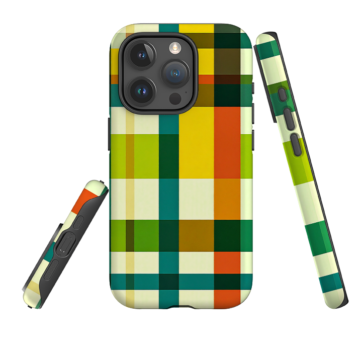 iPhone Tough Case - Los Angeles Gingham