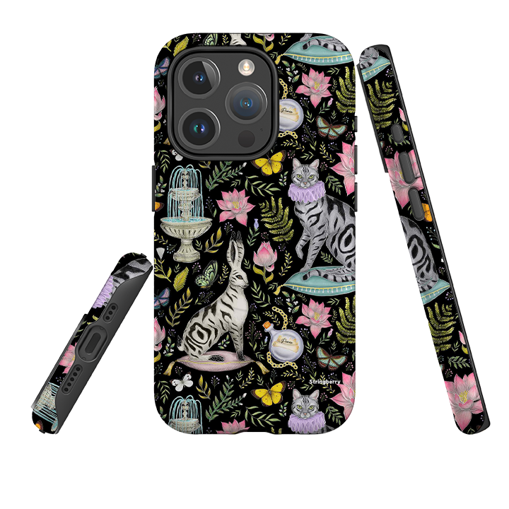 iPhone MagSafe Tough Case - Lotus Garden By Catherine Rowe