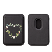 Love Floral MagSafe Wallet- Black