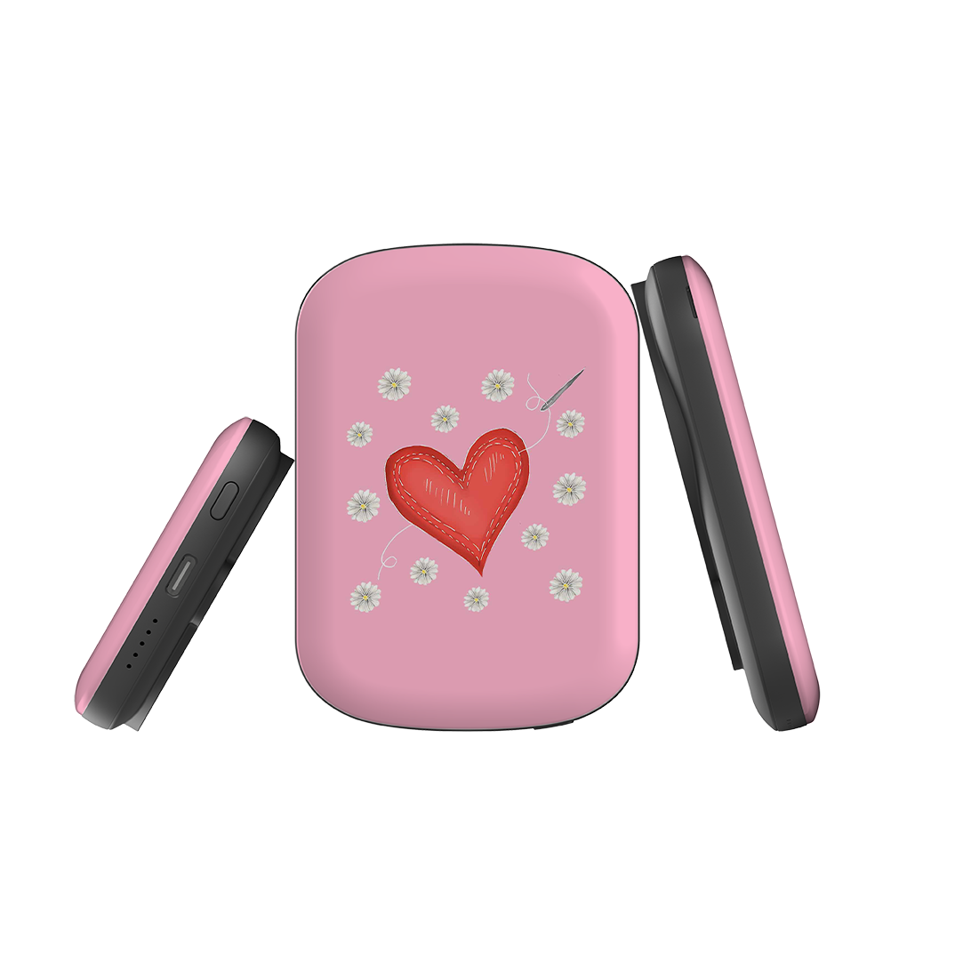 MagSafe Power Bank - Love Heart Sewing By Catherine Rowe