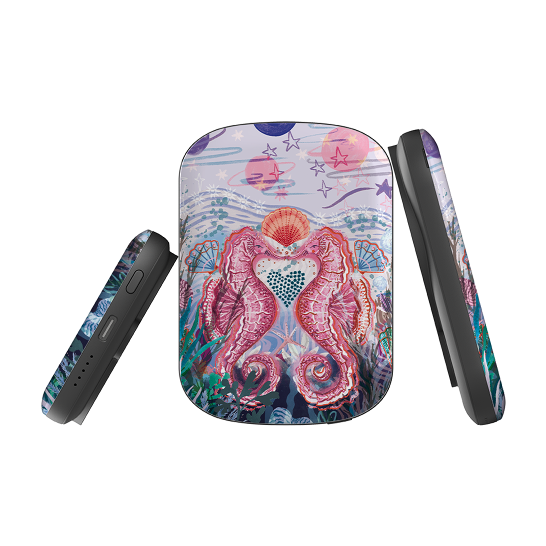 MagSafe Power Bank - Lovesick In Polperro By Emma Frances Grant