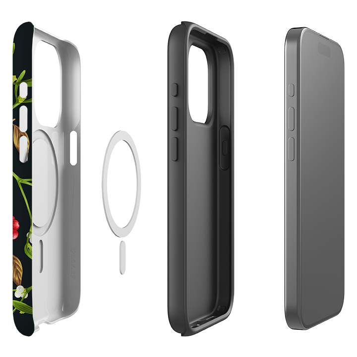 iPhone MagSafe Tough Case -  Magical Xmas Black