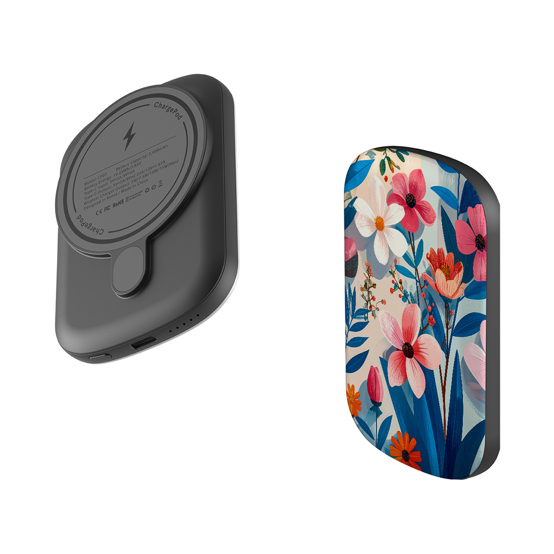 MagSafe Power Bank - Maiden Floral