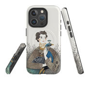 iPhone MagSafe Tough Case - Man With Peacock By Meghann Rader