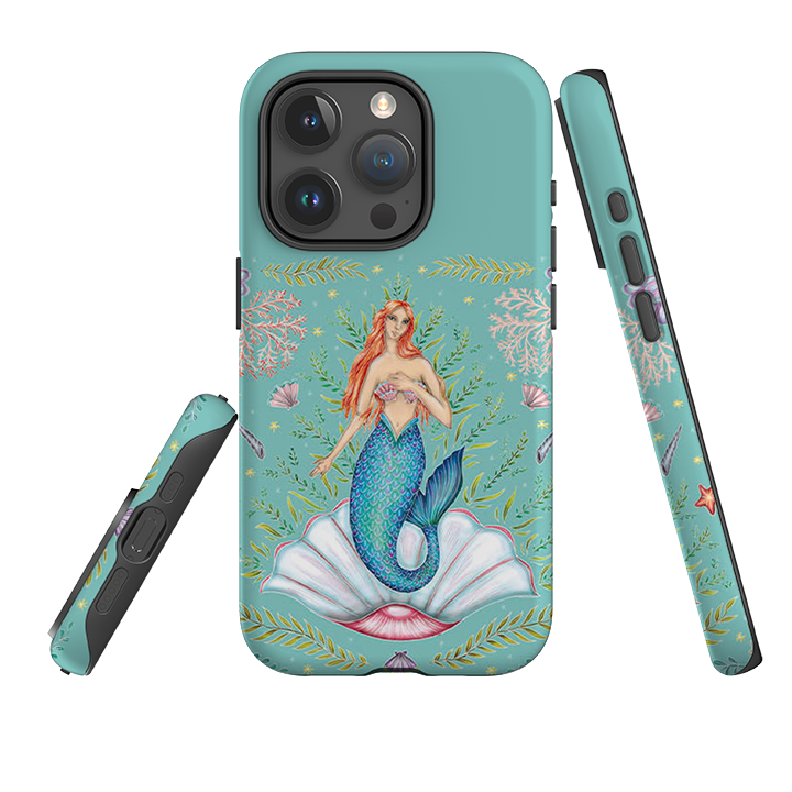 iPhone Tough Case - Mermaid By Catherine Rowe