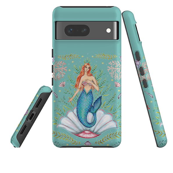 Google Tough Case -  Mermaid By Catherine Rowe