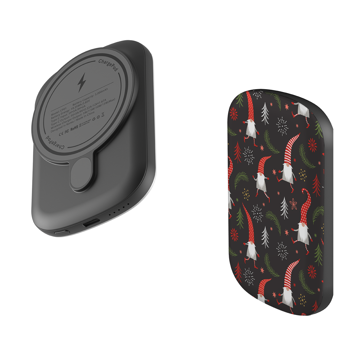 MagSafe Power Bank - Merry Xmas Pattern