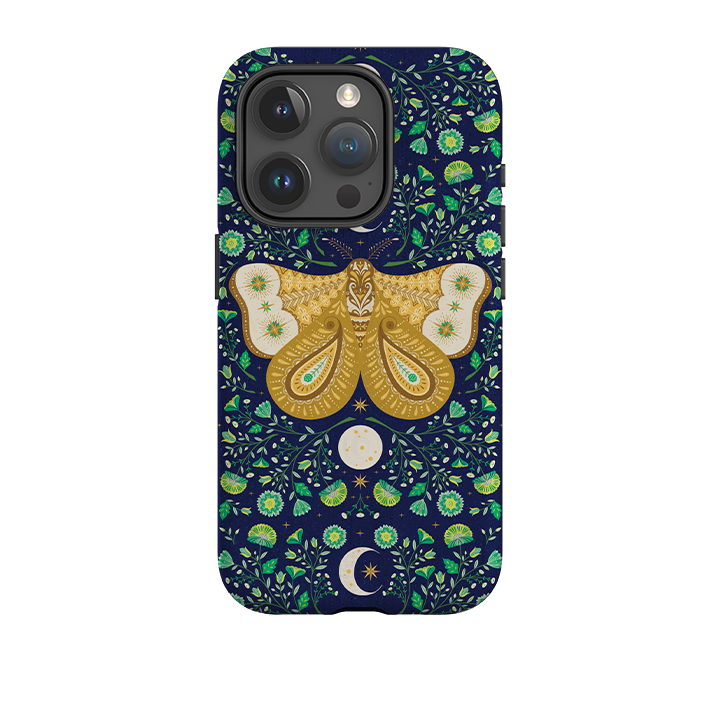 iPhone Tough Case - Moth By Jenny Zemanek