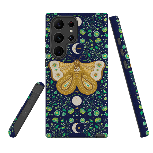 Samsung Tough Case - Moth By Jenny Zemanek